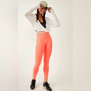 NWOT Free People High Rise Karma Leggings